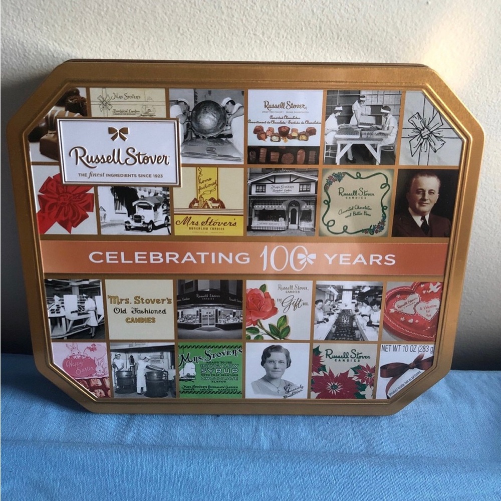 Gold Storage Tin